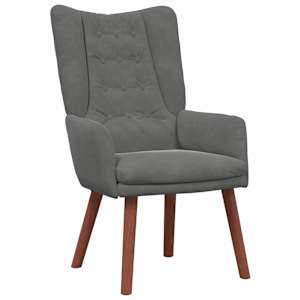 vidaXL Tugitool Tumehall 63 x 67 x 94 cm Samet