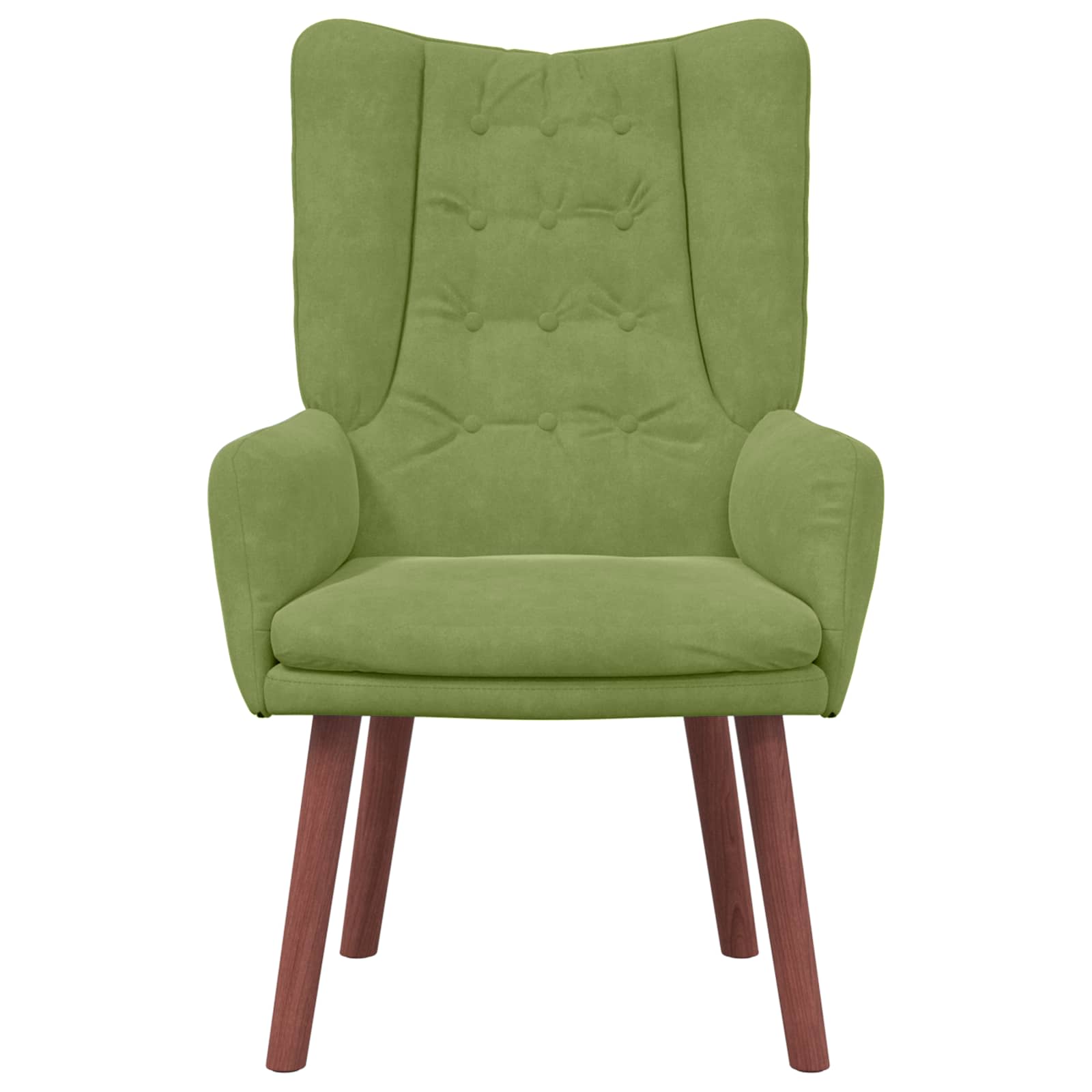 atpūtas krēsls Gaiši zaļa 63 x 67 x 94 cm Samts