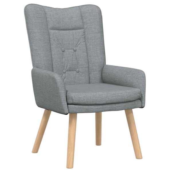 vidaXL Tugitool Helehall 63 x 67 x 94 cm Kangas ja vineer