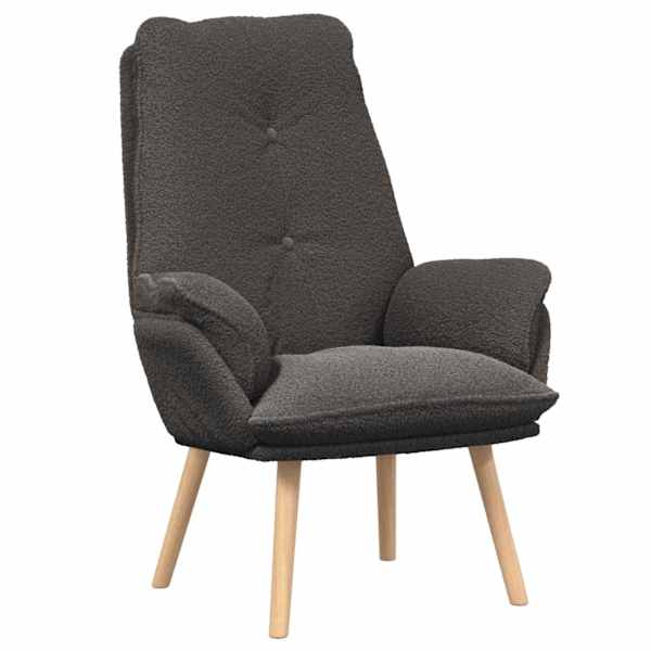 vidaXL Tugitool Tumehall 69 x 74 x 93 cm Sherpa Kangas