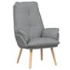vidaXL Tugitool Helehall 69 x 74 x 93 cm Kangas ja vineer