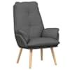 vidaXL Tugitool Tumehall 69 x 74 x 93 cm Kangas ja vineer