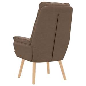 křeslo Hnědá 69 x 74 x 93 cm Polyester a překližka - obrázek 6