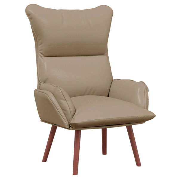 vidaXL Tugitool Cappuccino 69 x 74 x 93 cm Kunstnahk