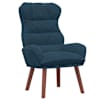 vidaXL Tugitool Sinine 69 x 74 x 93 cm Samet