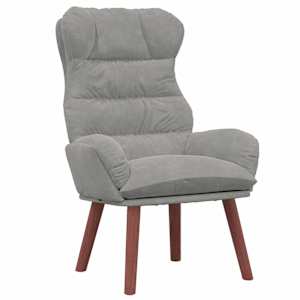 vidaXL Tugitool Helehall 69 x 74 x 93 cm Samet