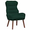 vidaXL Tugitool Tume rohelise 69 x 74 x 93 cm Samet