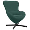 vidaXL Munatool Tume rohelise 63 x 73 x 90 cm Samet