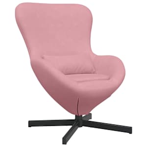 vidaXL Munatool Roosa 63 x 73 x 90 cm Samet