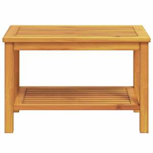 Boční stůl Hnědá 70 x 40 x 45 cm Masivní akátové dřevo - obrázek 4