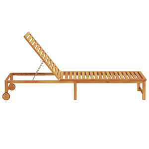Slunečník Hnědá 202 x 53 x 89 cm Masivní akátové dřevo - obrázek 5