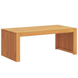 Boční stůl Přírodní olej 90 x 45 x 35 cm Masivní akátové dřevo - obrázek 2