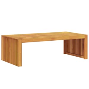 Boční stůl Přírodní olej 110 x 55 x 35 cm Masivní akátové dřevo - obrázek 2