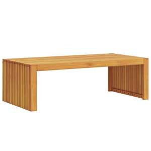 Boční stůl Přírodní olej 110 x 55 x 35 cm Masivní akátové dřevo - obrázek 6