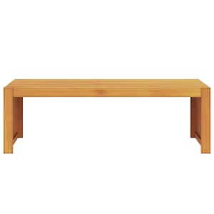 Boční stůl Přírodní olej 110 x 55 x 35 cm Masivní akátové dřevo - obrázek 4