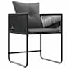 vidaXL Tool 4 tk Must ja Anthracite PE rattan