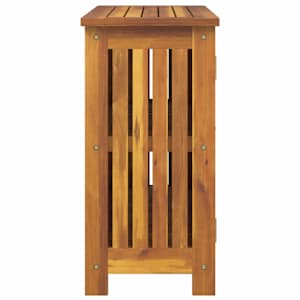 Zahradní skříň Přírodní 75 x 35 x 70cm Masivní akátové dřevo - obrázek 7