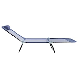 Skládací lehátko 2 pcs Námořnická modrá 182 x 55 x 85,5 cm - obrázek 6