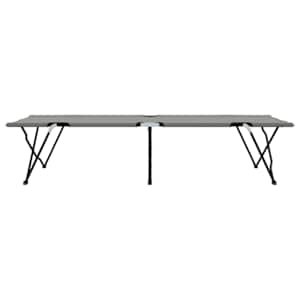 Skládací kempingová postel 2 pcs Šedá 206 x 76 x 74 cm - obrázek 7