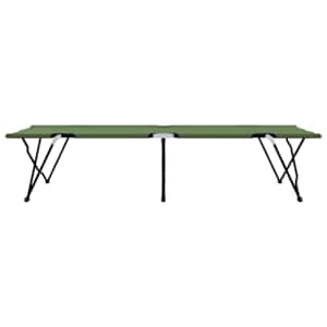 Skládací kempingová postel 2 pcs Zelená 206 x 76 x 74 cm - obrázek 7