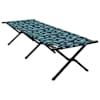 vidaXL Kokkupandav telkimise voodi Leht Mets 193 x 69 x 45 cm