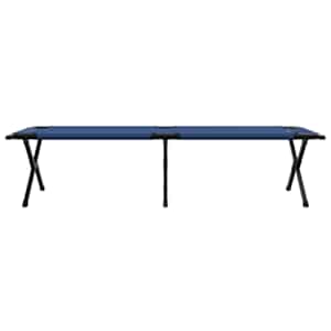 Skládací kempingová postel 2 pcs Modrá 193 x 69 x 45 cm - obrázek 7