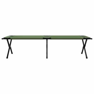Skládací kempingová postel 2 pcs Zelená 193 x 69 x 45 cm - obrázek 8