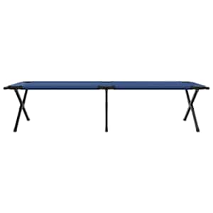 Skládací kempingová postel 2 pcs Modrá 210 x 80 x 46 cm - obrázek 7