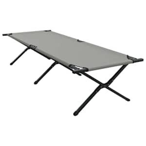 Skládací kempingová postel 2 pcs Šedá 210 x 80 x 46 cm - obrázek 8