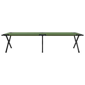 Skládací kempingová postel 2 pcs Zelená 210 x 80 x 46 cm - obrázek 7