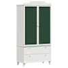 vidaXL Laste loominguline ladustamine ROROS Valge 90 x 45 x 180 cm