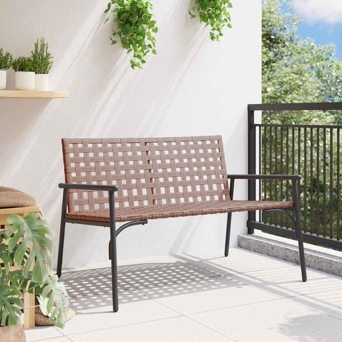 Have Stol Brun polyrattan - Billede 3
