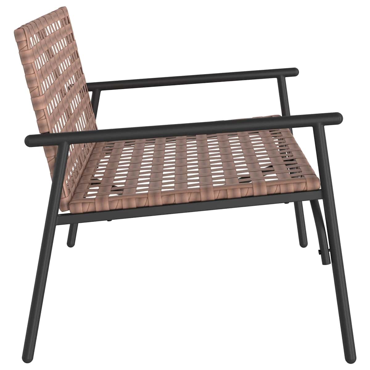 Have Stol Brun polyrattan - Billede 5