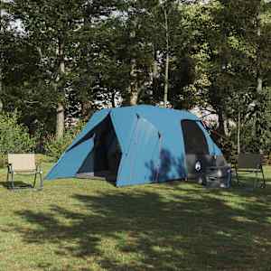 Stan Dome 4-osobový se střechou Modrá 455 x 252 x 178 cm - obrázek 1