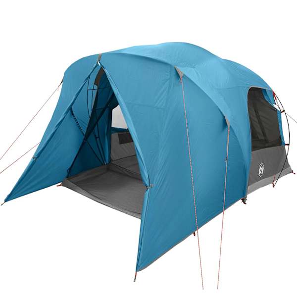 vidaXL Dome telk 6 inimesele katusega Sinine 500 x 314 x 206 cm