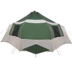 Stan pro 12 osob se střechou Zelená a bílá 405 x 405 x 273 cm - obrázek 6