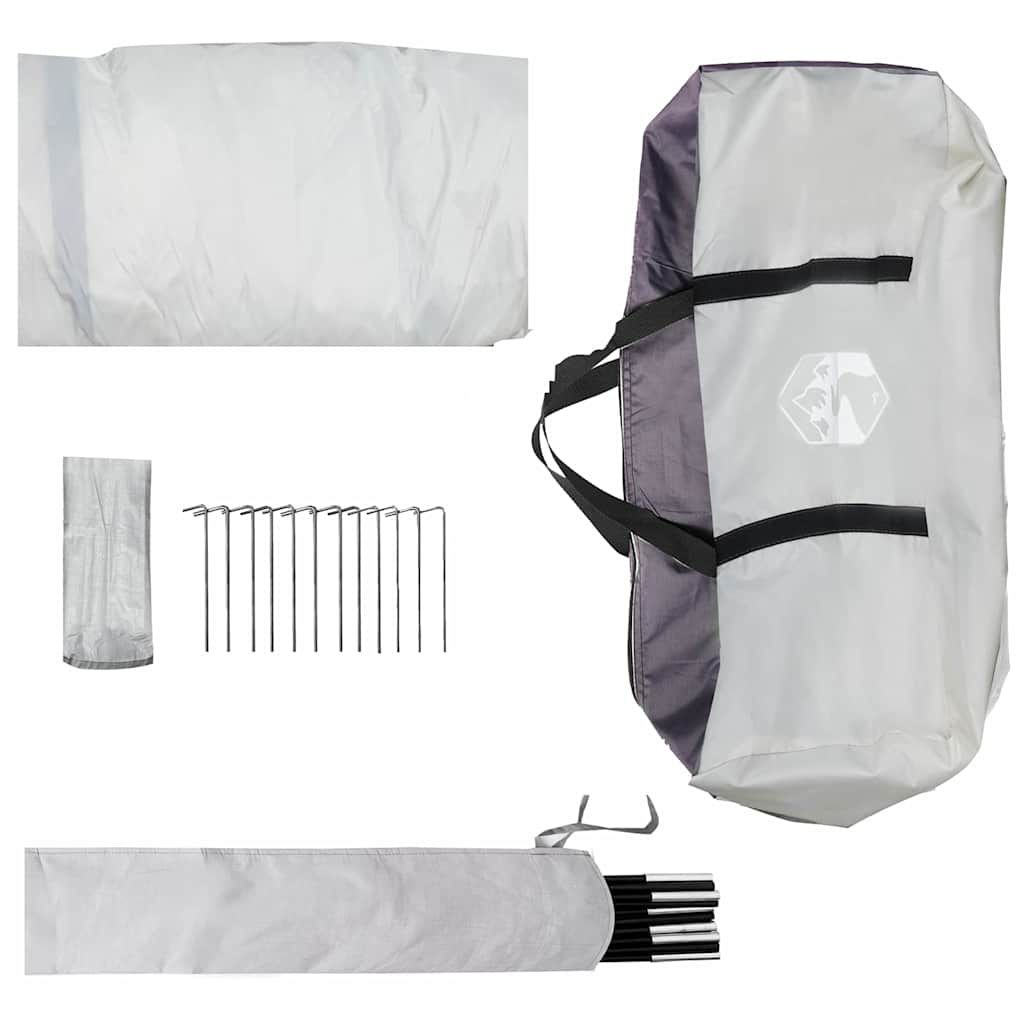 Pooldome Grijs en Oranje 336 x 322 x 160 cm image 12