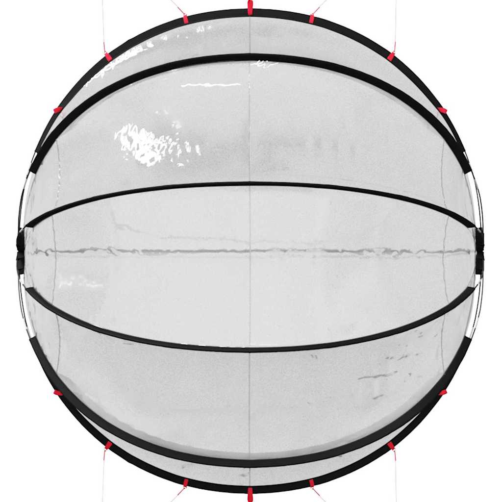 Poolkuppel Gjennomsiktig 336 x 322 x 160 cm PVC - Bilde 11