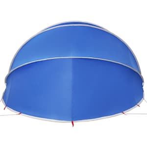 Bazénový dóm 546 x 516 x 250 cm 185T polyester s PU vrstvou - obrázek 8