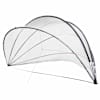 vidaXL Baseni kuppel L&auml;bipaistev 546 x 516 x 250 cm PVC
