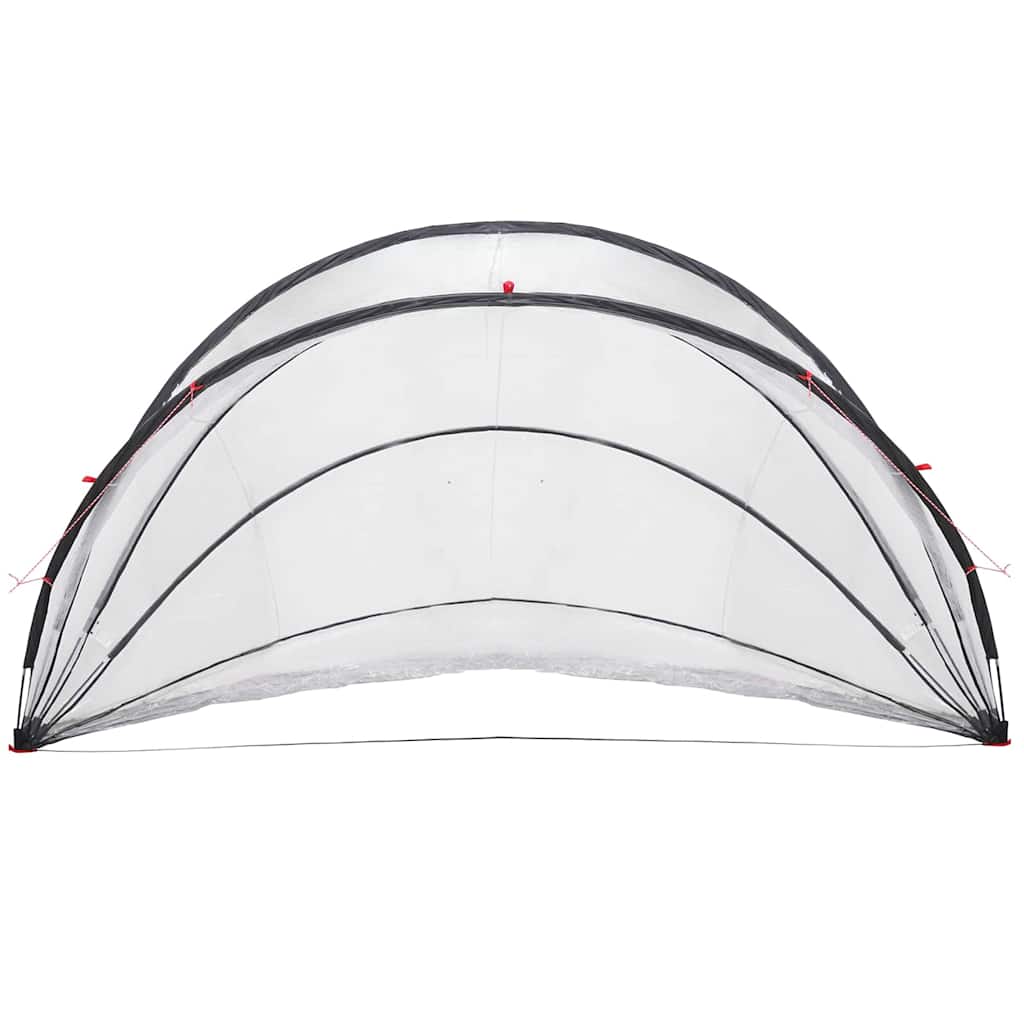 Poolkuppel Gjennomsiktig 546 x 516 x 250 cm PVC - Bilde 7