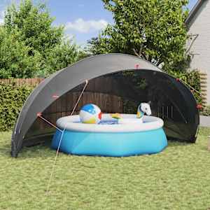 Paviljon za bazen Črna 592 x 590 x 275 cm