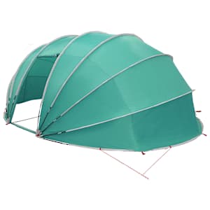 vidaXL Basseini telk kuppel 538 x 440 x 204 cm Mere Roheline