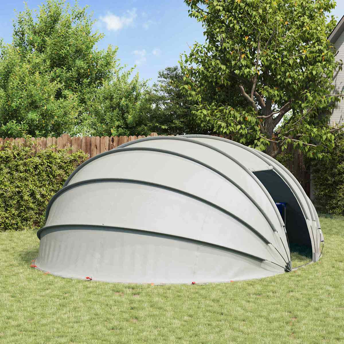 Pooltelt Dome 538 x 440 x 204 cm - Billede 3