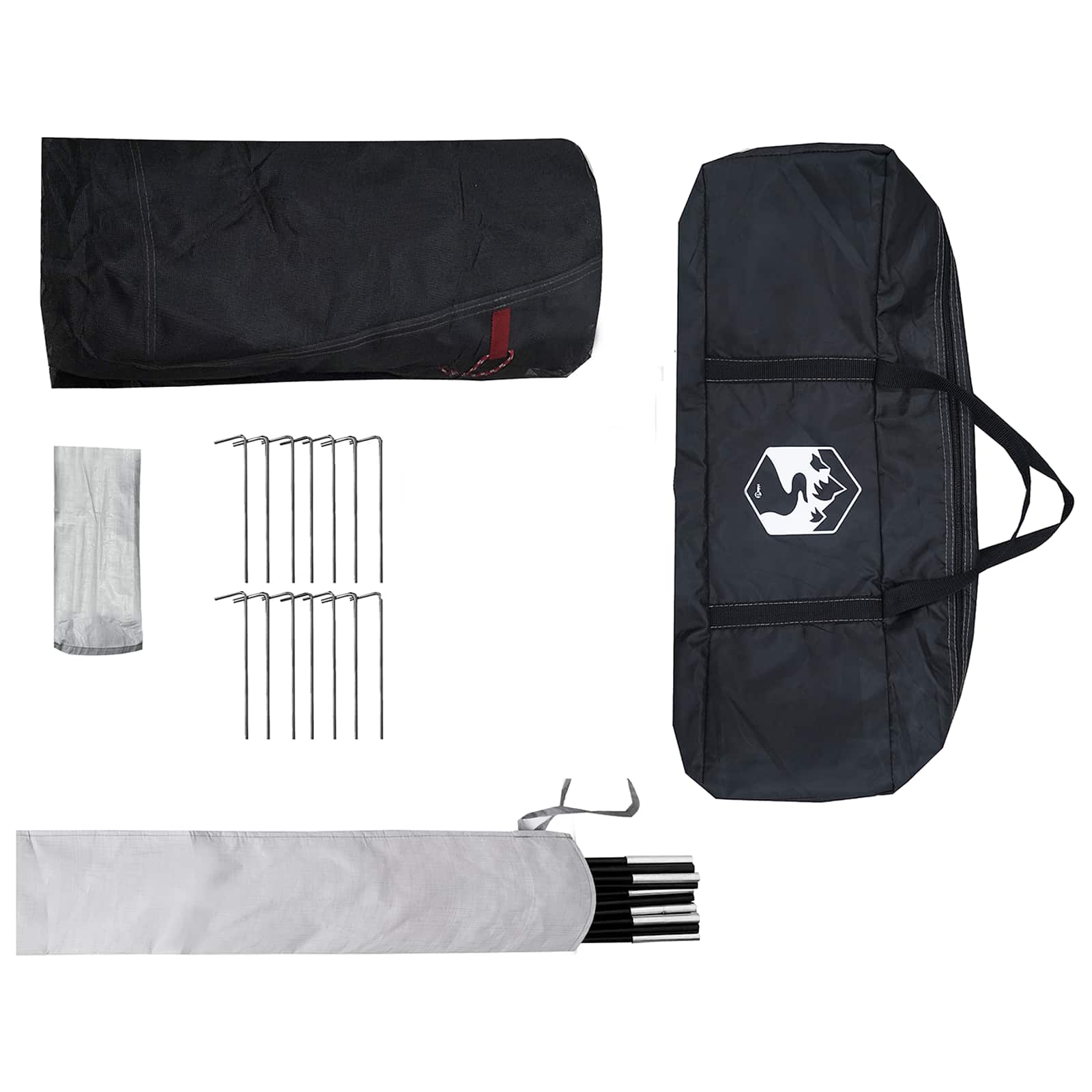 Zwembad Tent Koepel 538 x 440 x 204 cm Transparant image 11