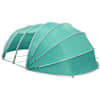 vidaXL Basseini telk kuppel 640 x 432 x 205 cm Mere Roheline