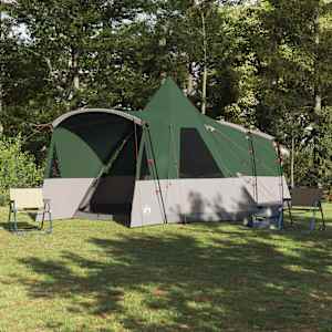 Teepee stan pro 8 osob se střechou Zelená 720 x 465 x 295 cm - obrázek 1