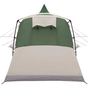 Teepee stan pro 8 osob se střechou Zelená 720 x 465 x 295 cm - obrázek 8