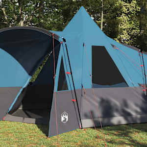 Teepee stan pro 8 osob se střechou Modrá 720 x 465 x 295 cm - obrázek 3