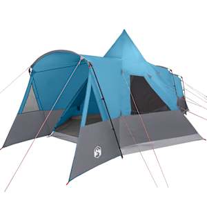 vidaXL Teepee Telk 8-Inimesele 8 inimesele Sinine